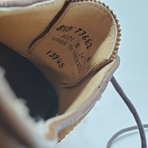 Frye Jill Saddle Leather Lace Up Oxford shoes - Picture 10 of 12